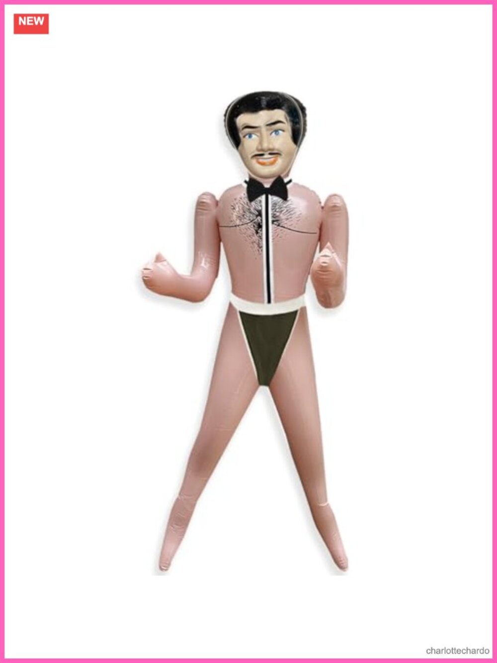 Fernando Inflatable Blow Up Doll Chippendale Costume Bachelor Party Gag Gift